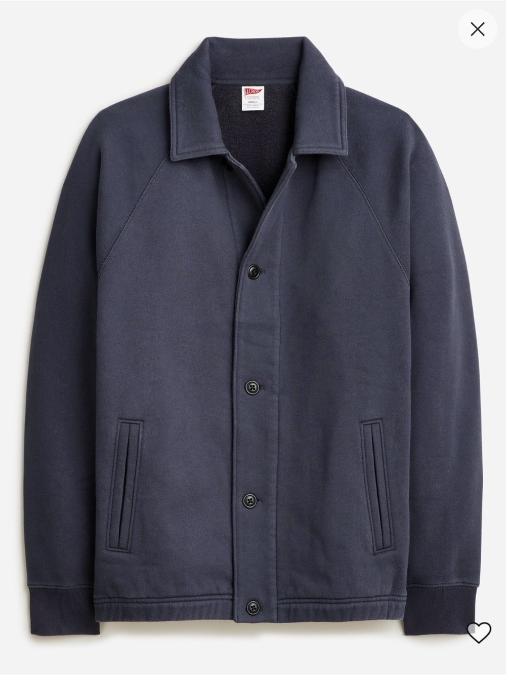 J. Crew 14oz. Heritage Coaches Jacket - Size Large